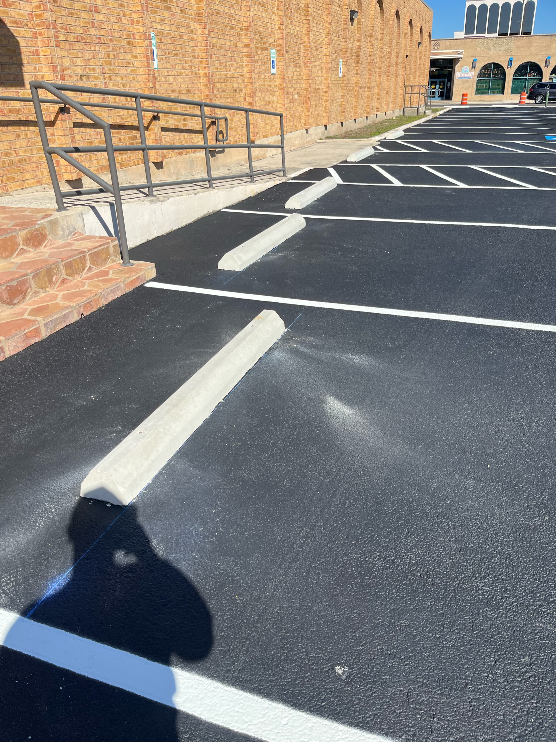 car stops installed