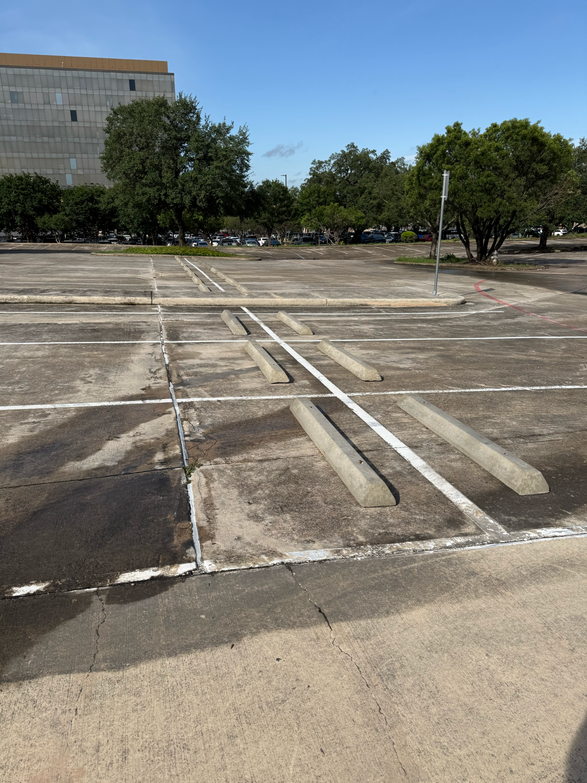 car stops installed