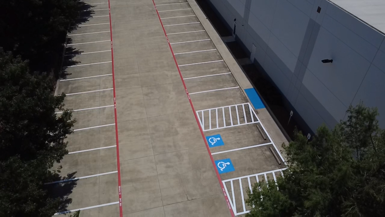 Commercial asphalt striping in San Antonio and Austin