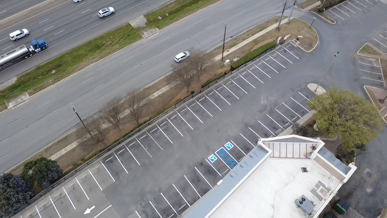 Commercial asphalt striping in San Antonio and Austin
