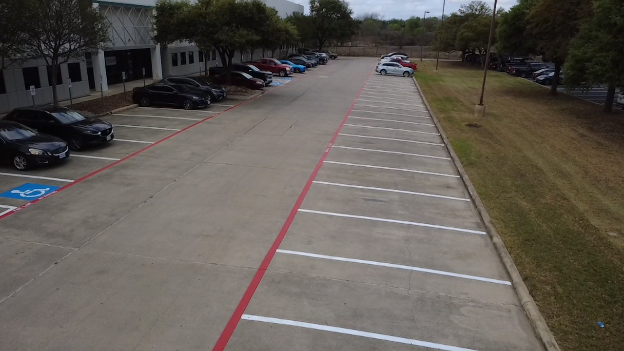 Commercial asphalt striping in San Antonio and Austin